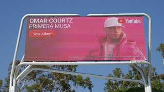 Omar Courtz Primera Musa New Album YouTube Billboard Sunset Blvd LA CA USA September 21 2024 [upl. by Ekal]