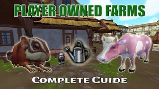 Complete Player Owned Farms Guide Runescape 3 [upl. by Harlow]