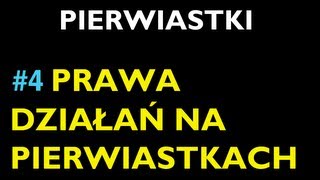 PRAWA DZIAŁAŃ NA PIERWIASTKACH 4  Dział Pierwiastki  Matematyka [upl. by Wilser]