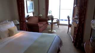 Silversea Silver Whisper Cruise Ship Verandah Suite 622 Video Tour [upl. by Nehtanoj145]