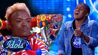 EMOTIONAL Audition Brings Idol South Africa Judge To TEARS  Idols Global [upl. by Aicilas]