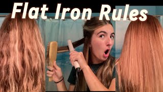 FLAT IRON RULES YOU HAVENT BEEN FOLLOWING [upl. by Rebma]