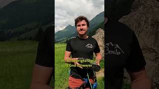 Klettersteig Tipps für Anfänger Nr25 Ausrüstung Schuhe mit Climbingzone [upl. by Esidarap]