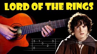 Lord of the Rings Theme Guitar Tabs  Unleash Your Inner Hobbit  🧙‍♂️✨ [upl. by Shear293]