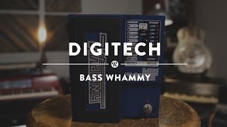 Digitech Bass Whammy  Reverb Demo Video [upl. by Federica]