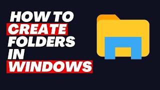 Master Windows 10 Folder Creation in Minutes [upl. by Idyak]