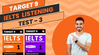 IELTS Listening Test 3 by TARGET 9 [upl. by Une]