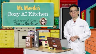 Mr Maedas Cozy AI Kitchen  Cooking with Copilots with Dona Sarkar [upl. by Ciaphus323]