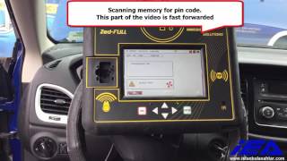 Dodge Dart 2015 pin code extraction amp key programming [upl. by Gilead]