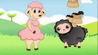 Baa Baa Black Sheep  Childrens Nursery Rhymes Song by eFlashApps [upl. by Lurie]