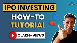 IPO Investing Strategy 2021  How to invest in IPOs on your broker account  Ankur Warikoo Hindi [upl. by Lewison]