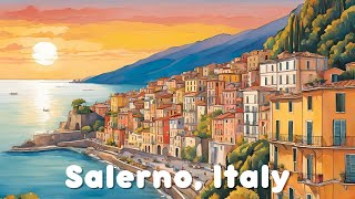 Salerno Walking Tour Italy  4K [upl. by Ijat]