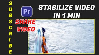 How To Stabilize Video In Adobe Premiere Pro [upl. by Olen684]