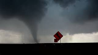 Fort Stockton Texas Tornado full life cycle 06022023 [upl. by Spear]