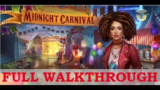 AE Mysteries Midnight Carnival FULL Walkthrough HaikuGames [upl. by Rebekah]