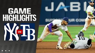 Yankees vs Rays Game Highlights 51124  MLB Highlights [upl. by Jacobo]