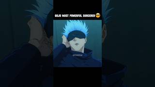 Satoru Gojo Most Powerful Sorcerer 😎 gojo gojoedit gojosaturoamv jjkedit jujutsukaisenedit [upl. by Anaidiriv]