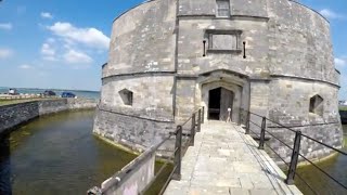 Calshot Castle Hampshire  walk through tour  4k [upl. by Zimmerman]