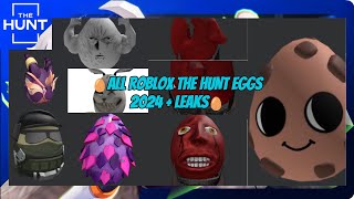 ALL Roblox THE HUNT 2024 Eggs Roblox [upl. by Hannus]