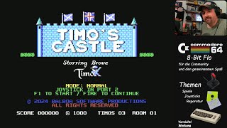 C64  Timos Castle  Durchgespielt [upl. by Arihday836]