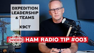 Craig K9CT Leadership amp Team Selection Critical for DXpedition Success [upl. by Anelaf950]