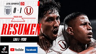 UNIVERSITARIO GANA EL CLÁSICO CON DOS EXPULSADOS Y GOL ANULADO POR OFF SIDE EN ALIANZA FECHA 3 [upl. by Niroc]