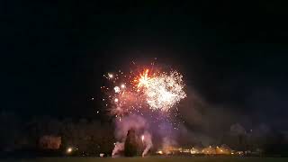 Halloween Kermis Enschede 2024 Vuurwerk Show [upl. by Selohcin809]