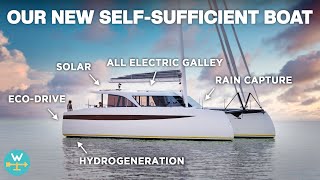 OUR NEW HYBRID ELECTRIC CATAMARAN [upl. by Gold]