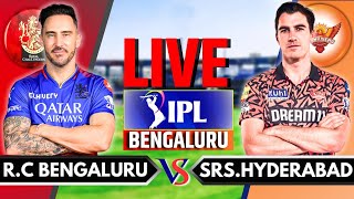 IPL 2024 Live RCB vs SRH Live Match  IPL Live Score amp Commentary  Bangalore vs Hyderabad Inngs 2 [upl. by Cathey]