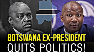 Botswana ExPresident Shocks African Leaders with Definitive Exit from Politics After Election Loss [upl. by Gavette]