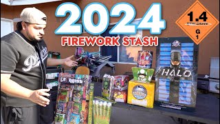 2024 🧨 FIREWORK STASH 🎆 LA HEIST [upl. by Gaelan]