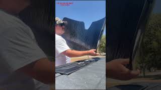 WeatherTech SunShade review for 2018 Dodge Ram 2500 [upl. by Ecinwahs]