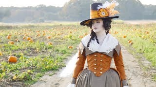 Costume Spotlight 18th c Striped Redingote [upl. by Genvieve]