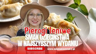 Pierogi leniwe smak dziecinstwa w najszybszym wydaniu 😍 Kuchnia Ze Smakiem odc 19 zesmakiemnaty [upl. by Wartow]