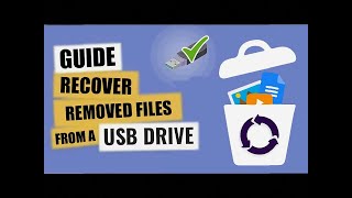 Recover Deleted Files from USB Drive  2024 Full Guide  Restore USB Files  Recover Lost Files [upl. by Akemad]