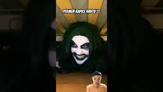 Permen kapas hantu halloween prank funny diy comedy fruitcarvingwatermelon [upl. by Alket484]