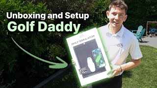 Unboxing and Setup of the Golf Daddy Simulator [upl. by Chapland]