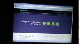 Windows XP Support ends in April 8th 2014 [upl. by Anwahsed]