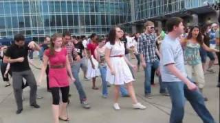 SWING DANCE FLASH MOB [upl. by Joshia]