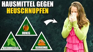 10 Natürliche Hausmittel gegen Heuschnupfen [upl. by Tia]