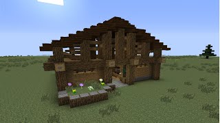 Minecraft Como Construir um Celeiro [upl. by Mail]