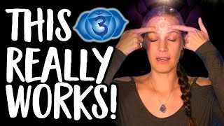 Opening Your Third Eye A Powerful Practice That Really Works 😇💜✨ [upl. by Tilly]