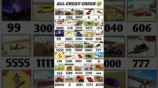 Indian Bikes Driving 3D amp Indian heavy Driving 3D Cheat Codesinfinity health alsoshorts short [upl. by Lleze]