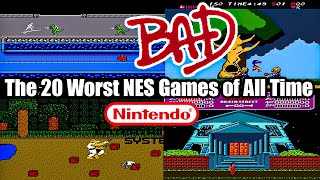 The 20 Worst NES Games Of All Time [upl. by Eide]