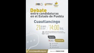 Debate entre candidaturas en el Estado de Puebla Cuautlancingo [upl. by Sig]