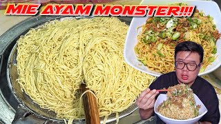 EDAN MIE AYAM PORSI MONSTER HARGA CUMA 2O RIBUAN HARUS DIHABISKAN 1 ORANG [upl. by Adalard]