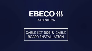 Cable Kit 500 amp Cable Board installation Se [upl. by Smeaj]