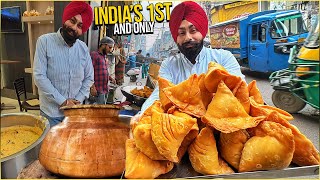 25 LEGEND Indian Street Food Punjab 😍 SardarG Viral Samosa Dal Makhani SBI Chole Kulche Tosha [upl. by Akeme]