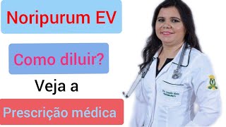 Noripurum EV prescrição médica [upl. by Tenay640]