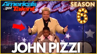 John Pizzi on Americas Got Talent  Season 6 [upl. by Llij531]